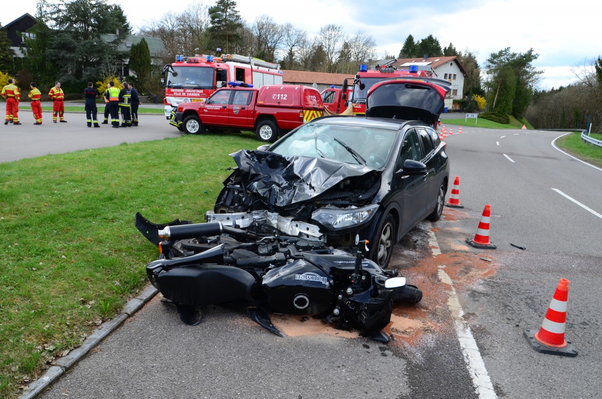 Motorradfahrer bei Vianden tödlich verunglückt