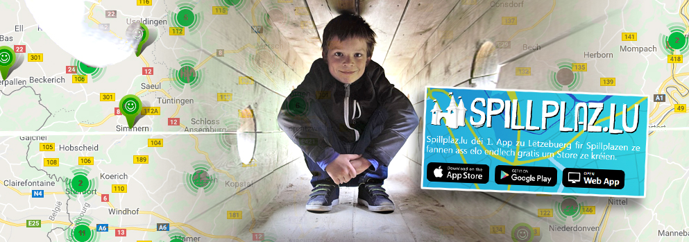 App zeigt Spielplätze in Luxemburg