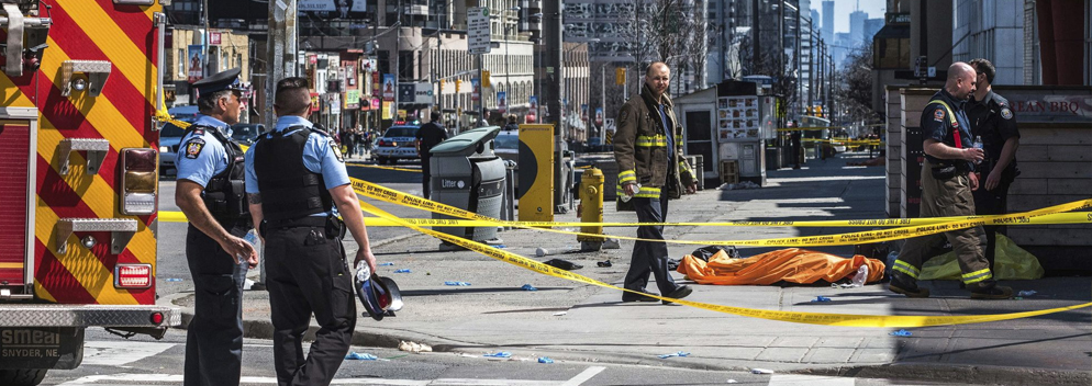 Lieferwagen rast in Toronto auf Gehweg - zehn Tote und 15 Verletzte