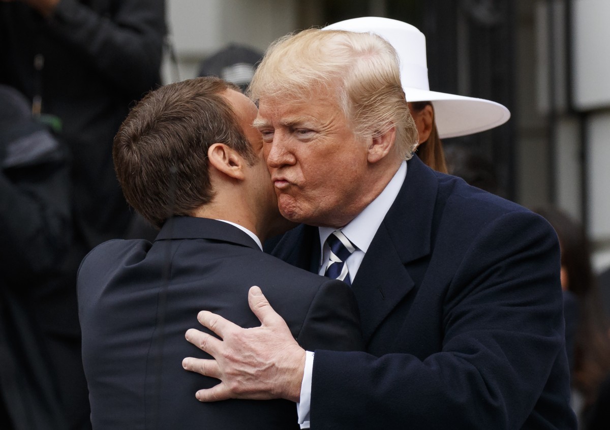 „Gemeinsame Werte“: Trump empfängt Macron als ersten Staatsgast