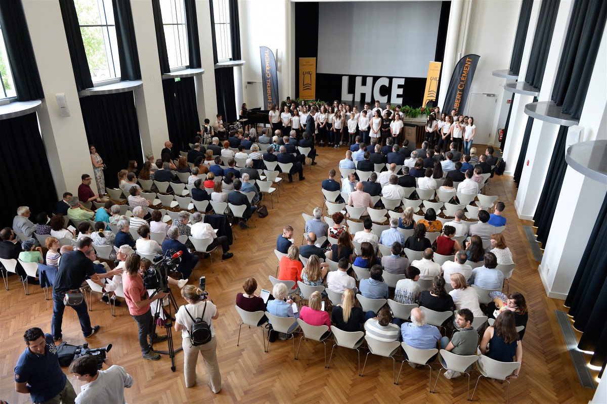 Neues Lycée Hubert Clément offiziell eröffnet