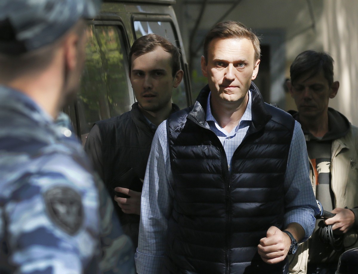 Russischer Oppositioneller Nawalny zu 30 Tagen Arrest verurteilt
