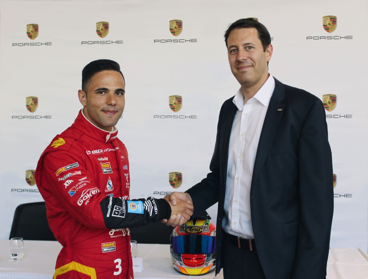Losch und Porsche Luxembourg unterstützen Dylan Pereira