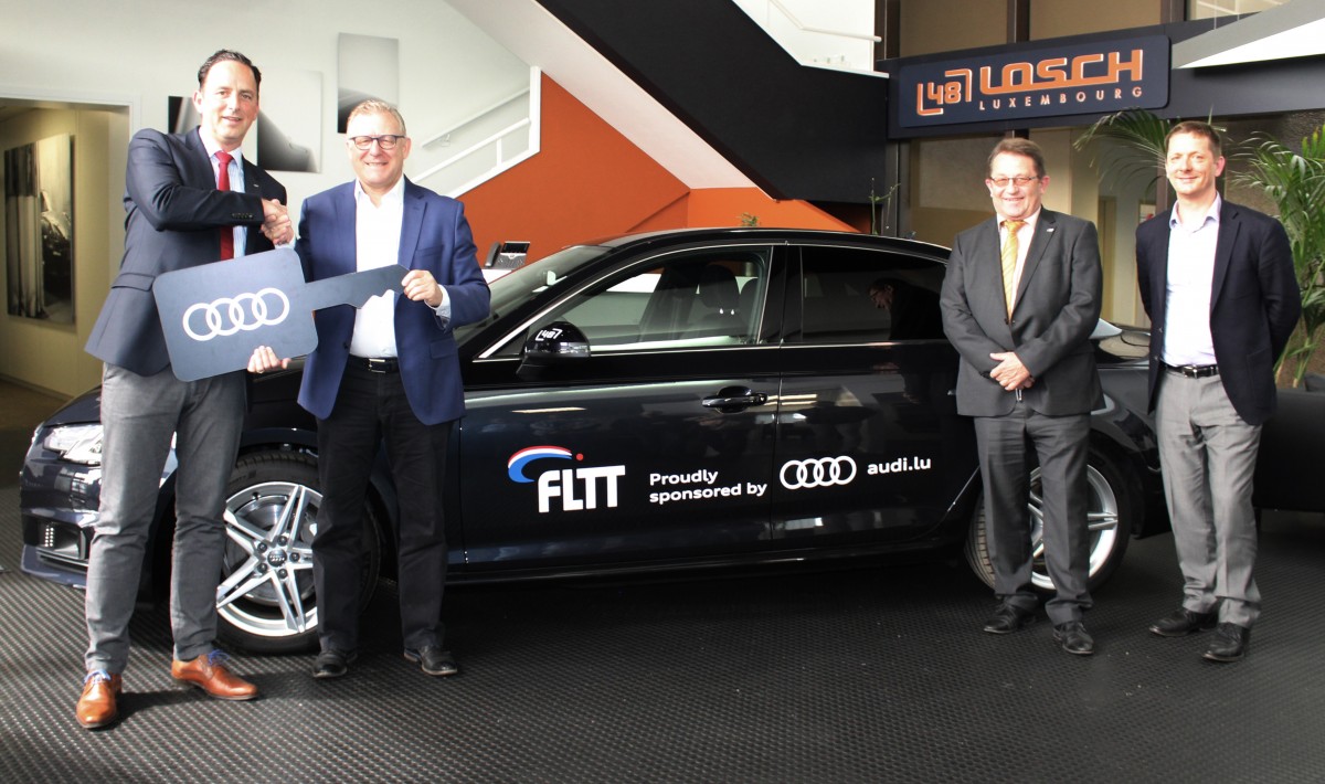 Audi Luxembourg neuer Partner der FLTT