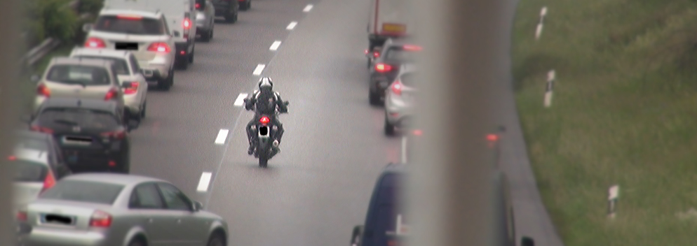 Missbrauch der Rettungsgasse vor Sauertalbrücke