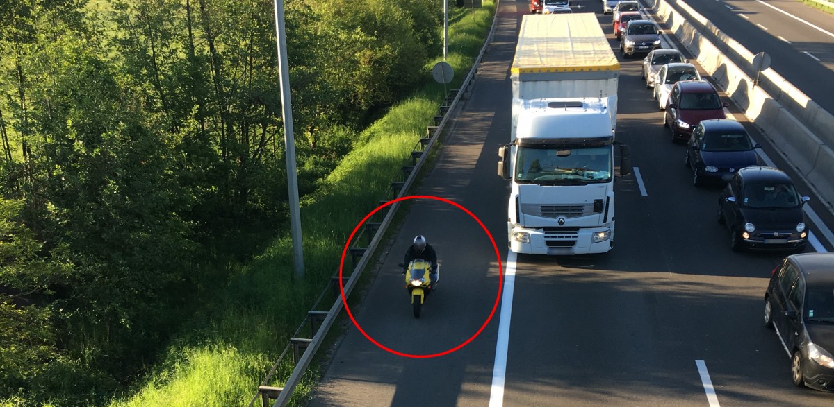 Luxemburger A3: Polizei schnappt 64 Stau-Abkürzer