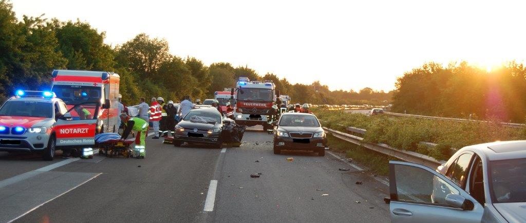 Sieben Verletzte bei schwerem Unfall in der Pfalz