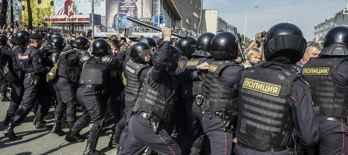 Polizeigewalt in Russland: Böses Omen für Putins neue Amtszeit