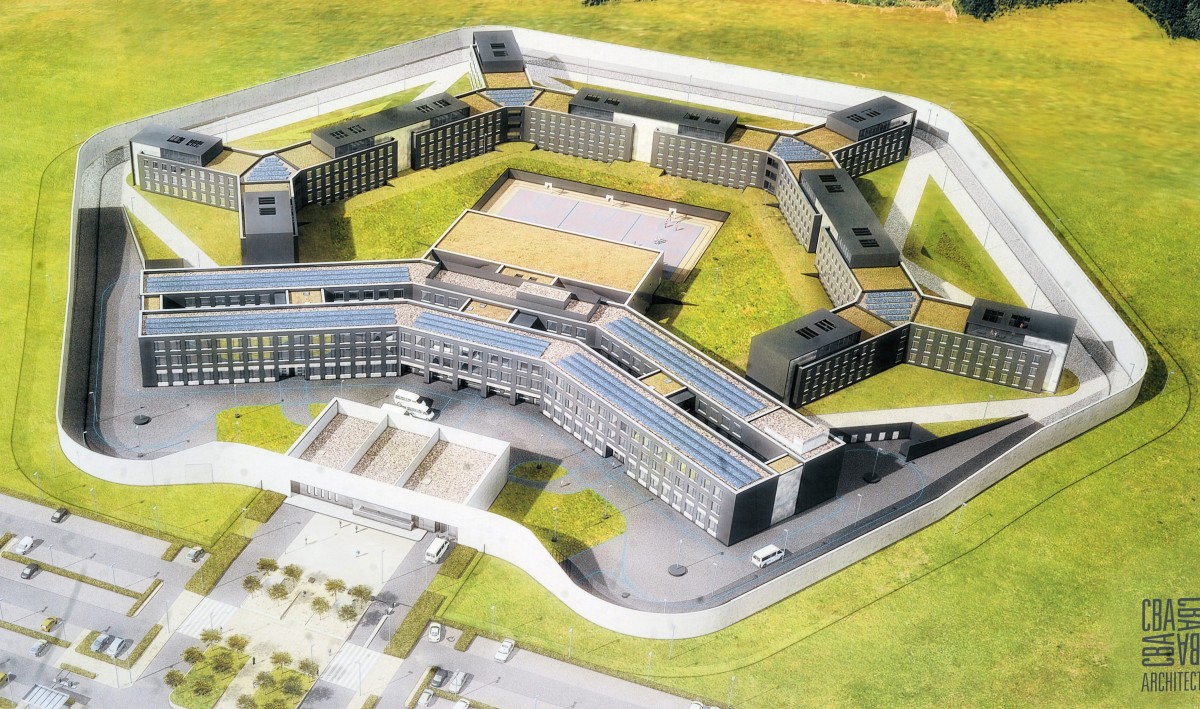 Hinter Gittern: Luxemburgs neues Gefängnis in Sanem