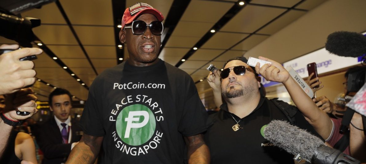 Monsterdunk und Grasgeruch: US-Basketballer und Kim-Kumpel Dennis Rodman rettet Nordkorea