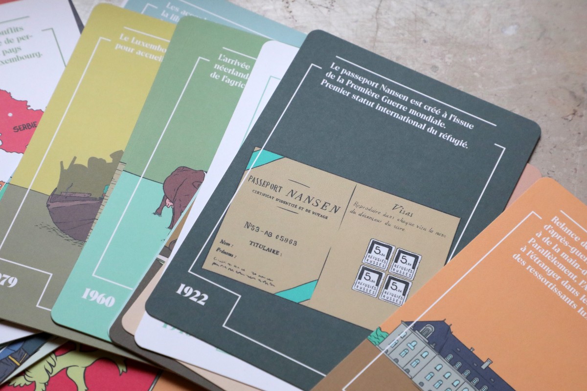 Kartenspiel macht Luxemburgs Geschichte der Migration erfahrbar
