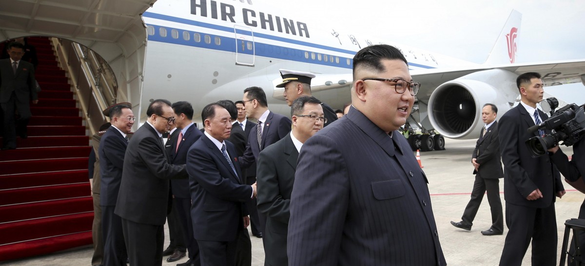 Treffen der Unberechenbaren: Kim zu Gipfel mit Trump in Singapur gelandet