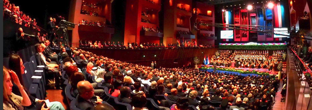 In der Philharmonie feiert Luxemburg seine Bürger und seine Werte