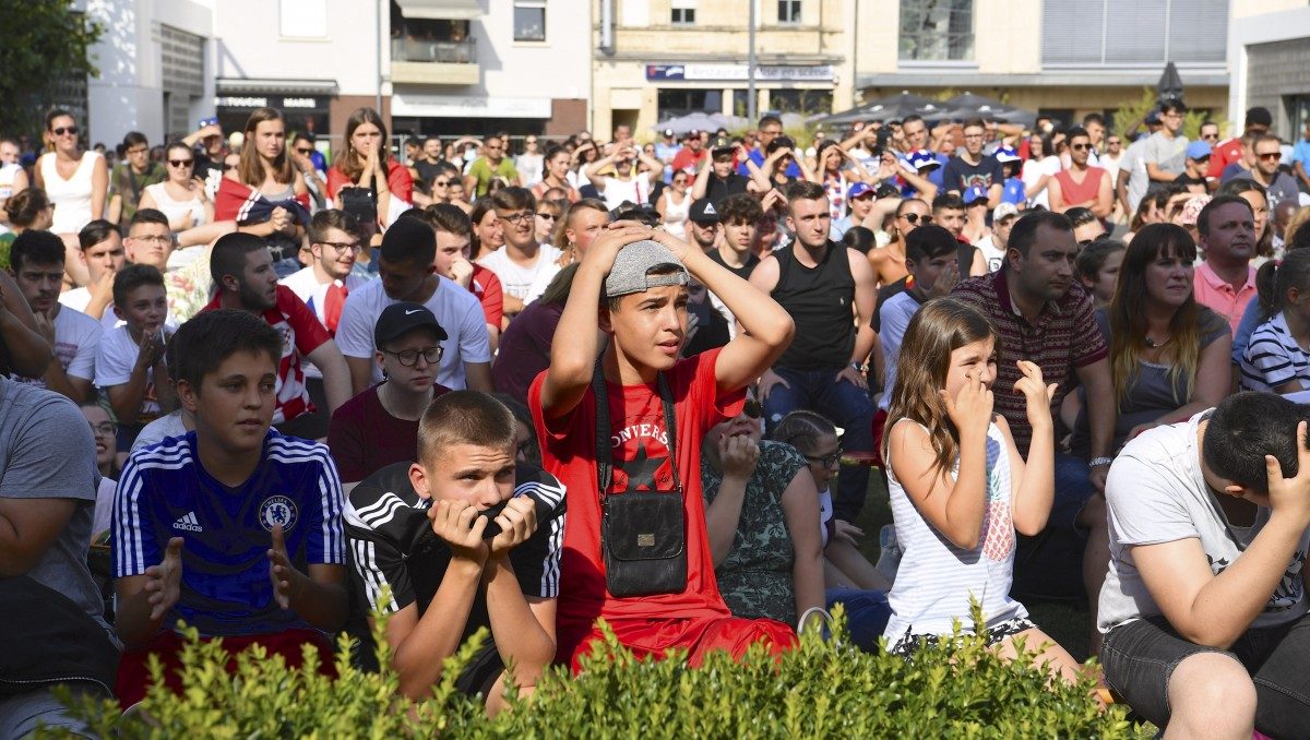 „Sich das Finale alleine ansehen wäre trist“: Das Public Viewing in Esch