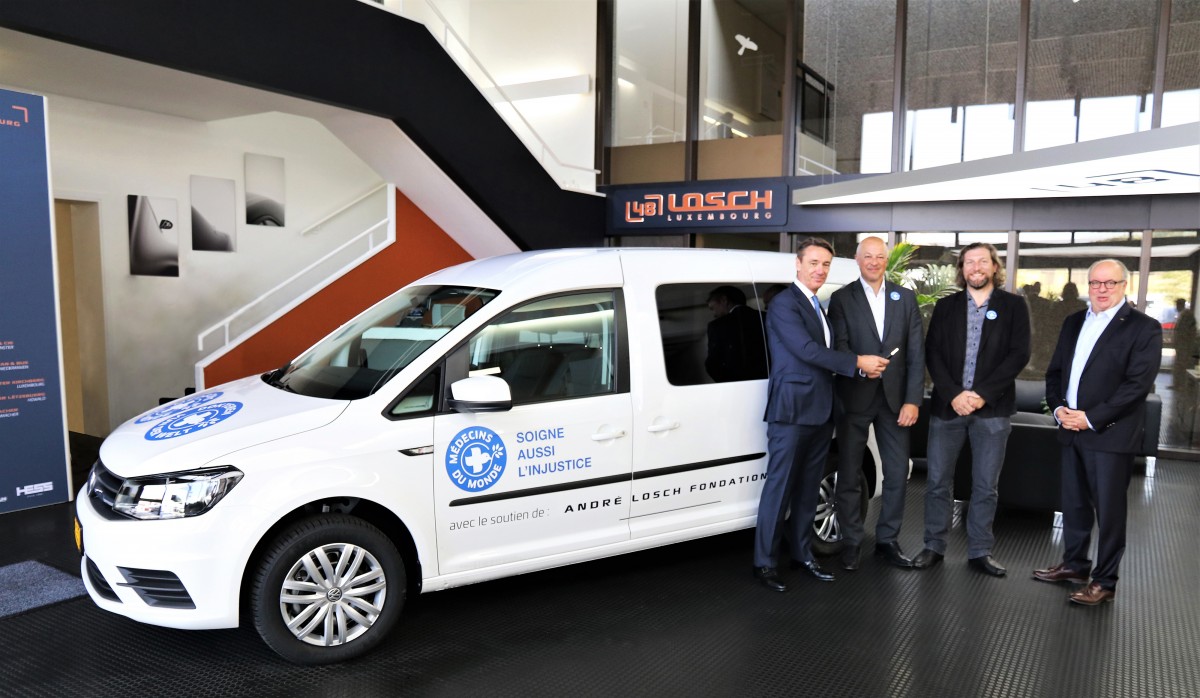 Volkswagen Caddy für „Médecins du monde“