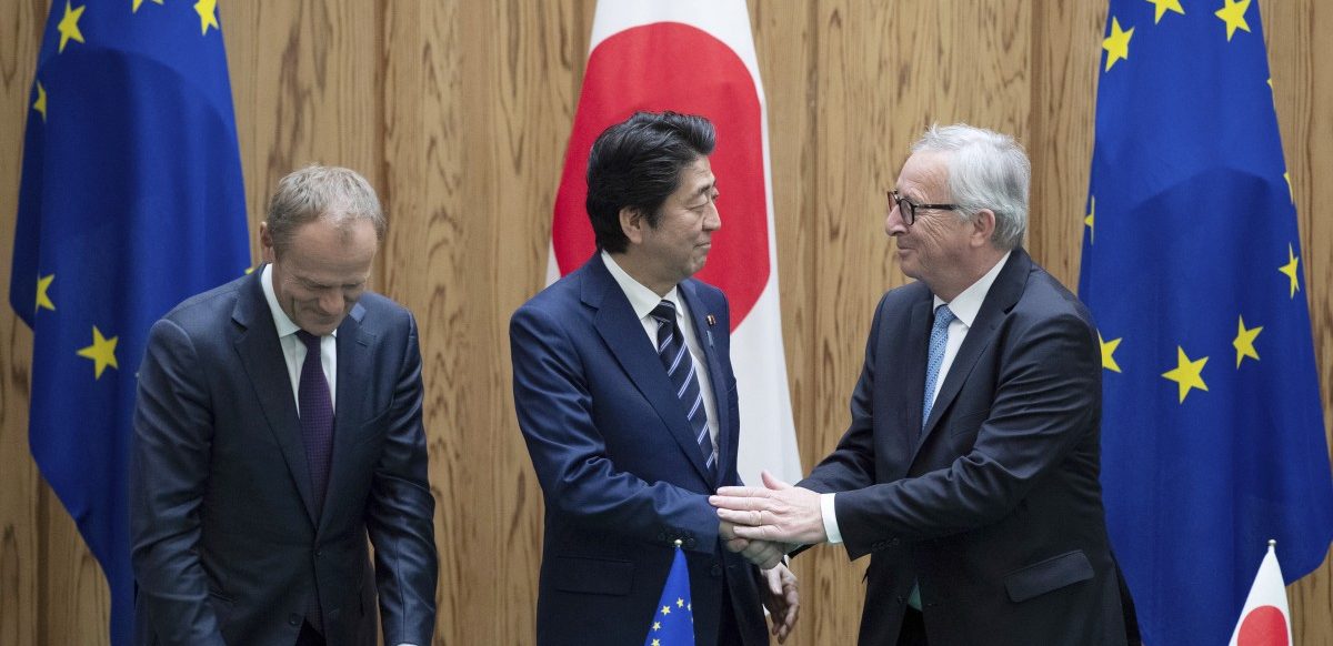 Abkommen gegen Abschottung: EU und Japan gründen Freihandelszone