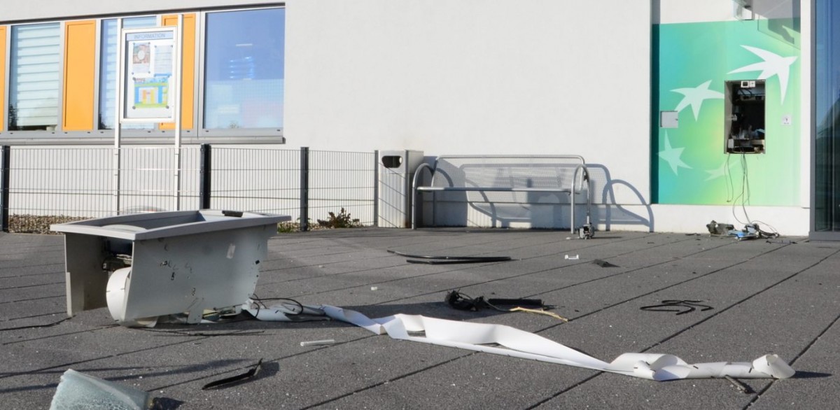 Polizei hat konkreten Verdacht zu gesprengten Bankautomaten – auch in Deutschland knallt es oft