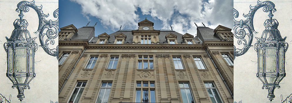 Das historische Postgebäude am „Centre Aldringen“ ist ein Gesamtkunstwerk