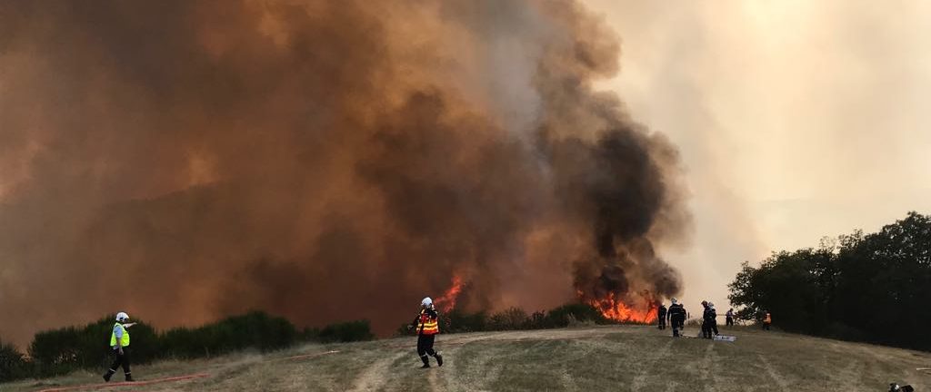 Waldbrand zwischen Schlindermanderscheid und Goebelsmühle ist 