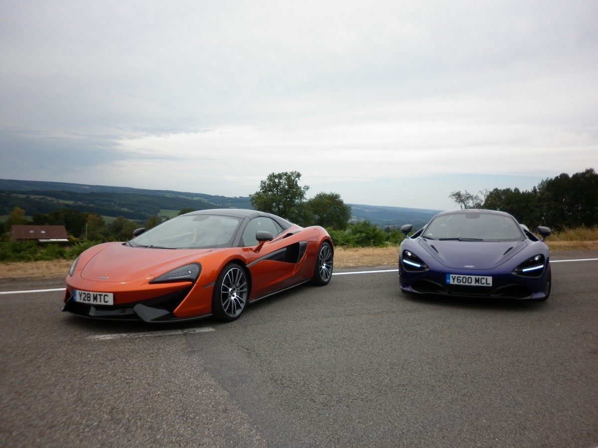 Pistennahe McLaren 570S und 720S