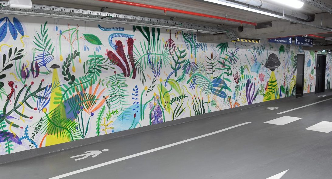 Das Parkhaus Royal Hamilius: Modern, hip, zukunftsorientiert