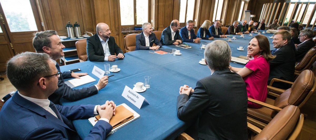 Arbeitsgruppen bei den Koalitionsverhandlungen: Bettel gibt Namen der Teilnehmer bekannt