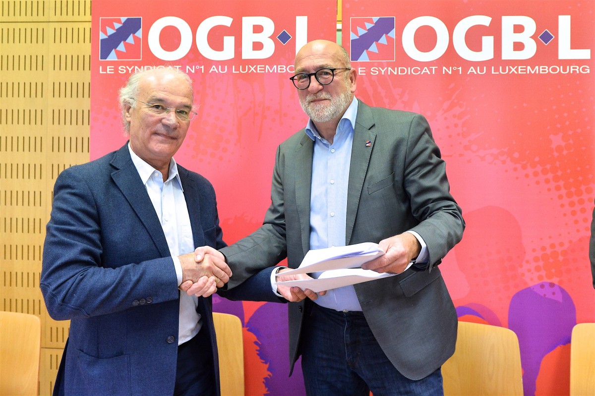 Der OGBL und die portugiesische CGTP erneuern ihre Freundschaft