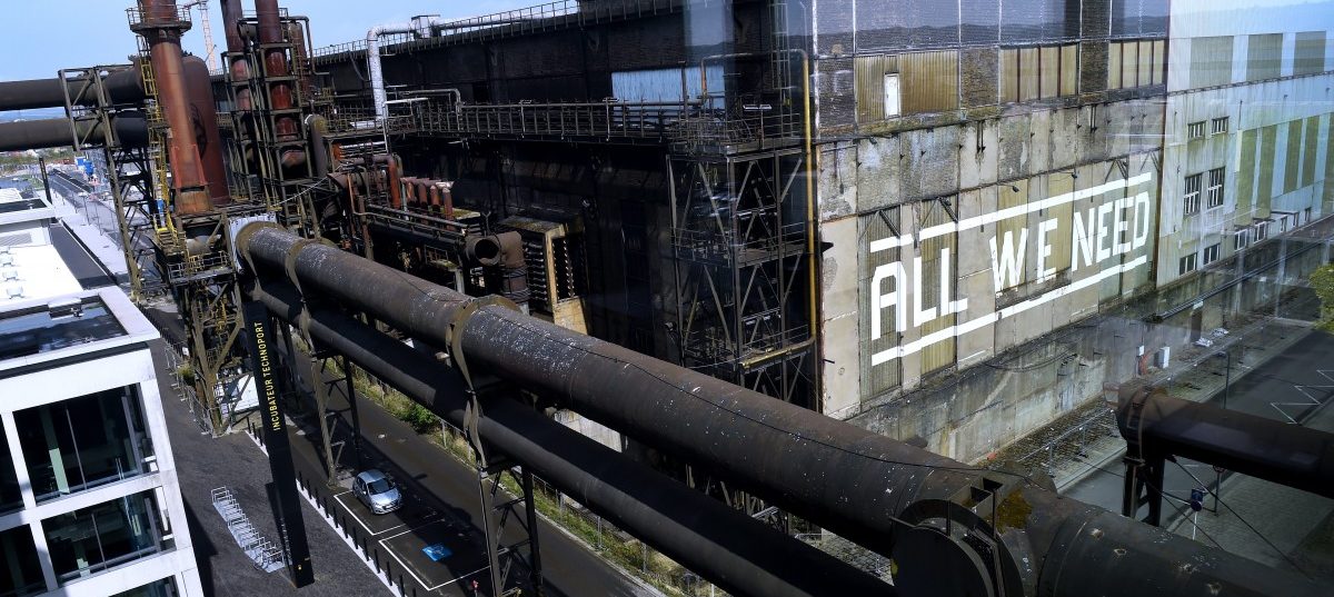 Experten beraten über den Erhalt der Industriegebäude auf Belval