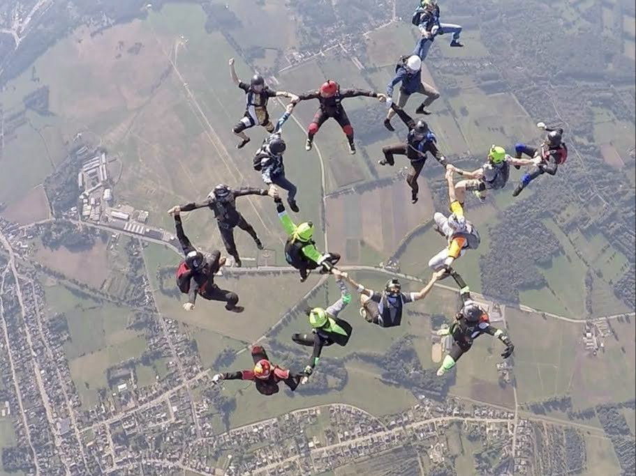 Freefly: Wieso Patrick Floener Fallschirmspringer wurde