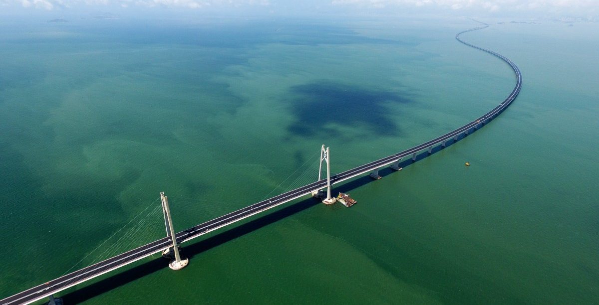 Weltgrößte Seebrücke zwischen Hongkong und Chinas Festland eröffnet