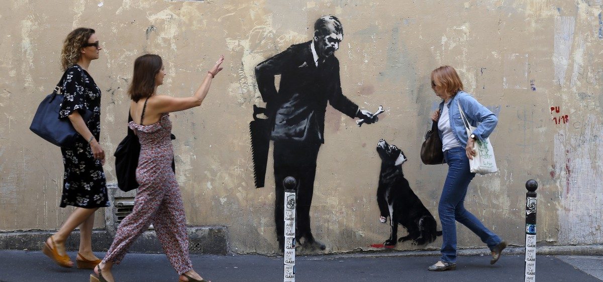 Ein Rätsel seit mehr als 25 Jahren: Wer ist die Street-Art-Legende Banksy?