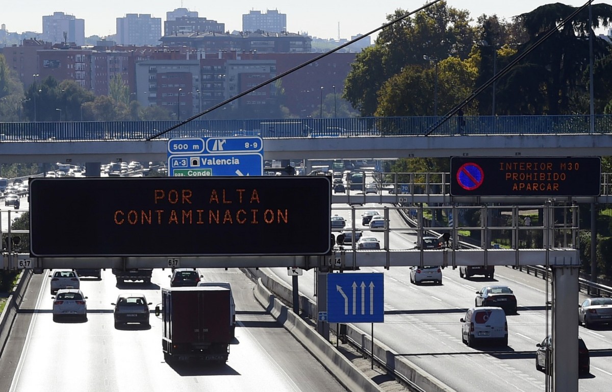 Im Kampf gegen Abgaswolken wird Madrid zum Sperrgebiet