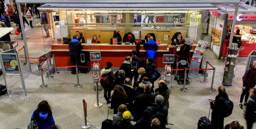 Kunden der Deutschen Bahn müssen sich auf Warnstreiks einstellen