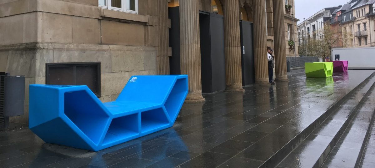 Bunte Bänke, Blumenkübel, Pop-up-Stores – Bürgermeister will Esch schicker machen