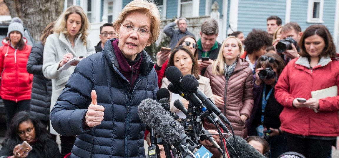 Trumps erste Herausforderin: Senatorin Warren bringt sich in Stellung