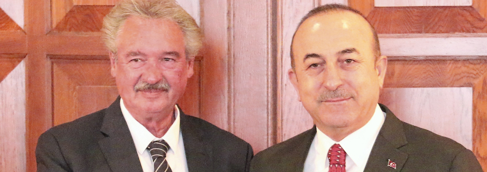 Luxemburgs Außenminister Asselborn trifft türkischen Amtskollegen Çavuşoğlu