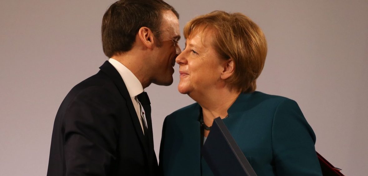 Vertrag von Aachen: Merkel und Macron beschwören Einheit Europas