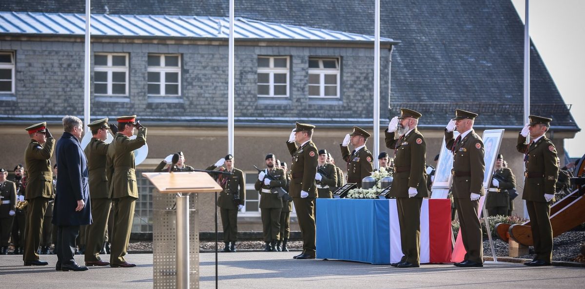 Explosion in Waldhof: Militär nimmt Abschied von den getöteten Soldaten