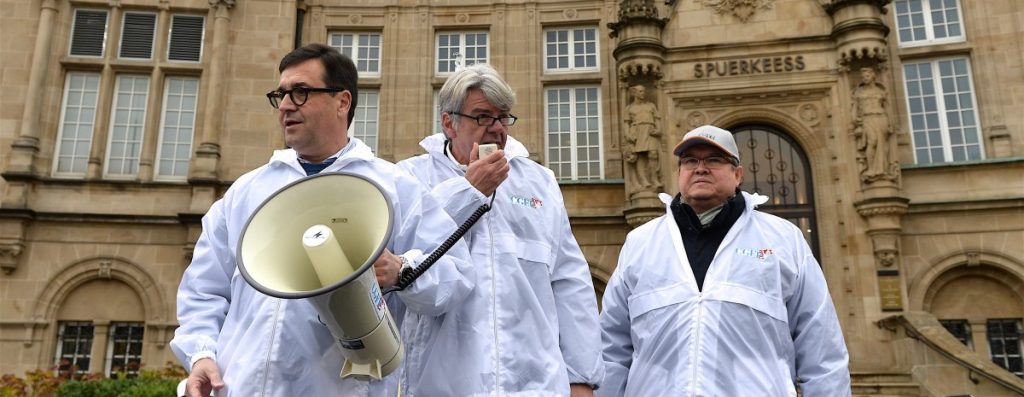 / Direktion der Spuerkeess, Gewerkschaften und Regierung haben sich im