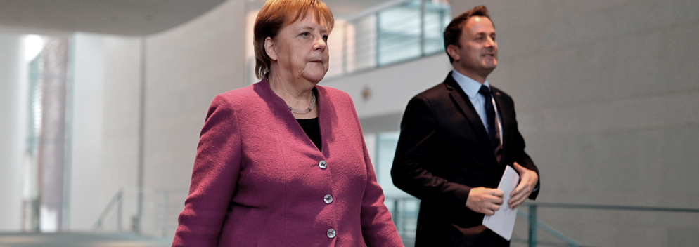 Bettel trifft Merkel: Des Premiers Pirouetten in Berlin