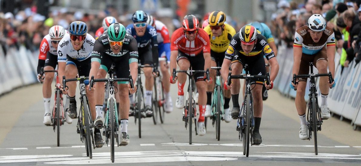 Jempy Drucker überzeugt mit Platz sechs beim Omloop Het Nieuwsblad