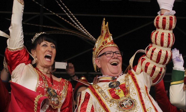 In Trier ist was los: Pierrot I. und Marie-Claire I. übernehmen Regentschaft über die Trierer Narren
