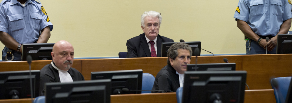 UN-Tribunal verurteilt ehemaligen Serbenführer Karadzic zu lebenslanger Haft