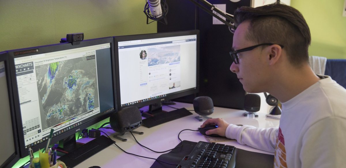 Mit Hochdruck beim Wetter: 70.000 folgen dem jungen Macher von Météo Boulaide