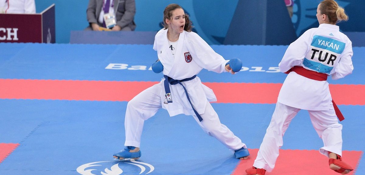 Vom Kreuzbandriss zum Karate-Europameistertitel: Bei Jenny Warling stimmt die Chemie
