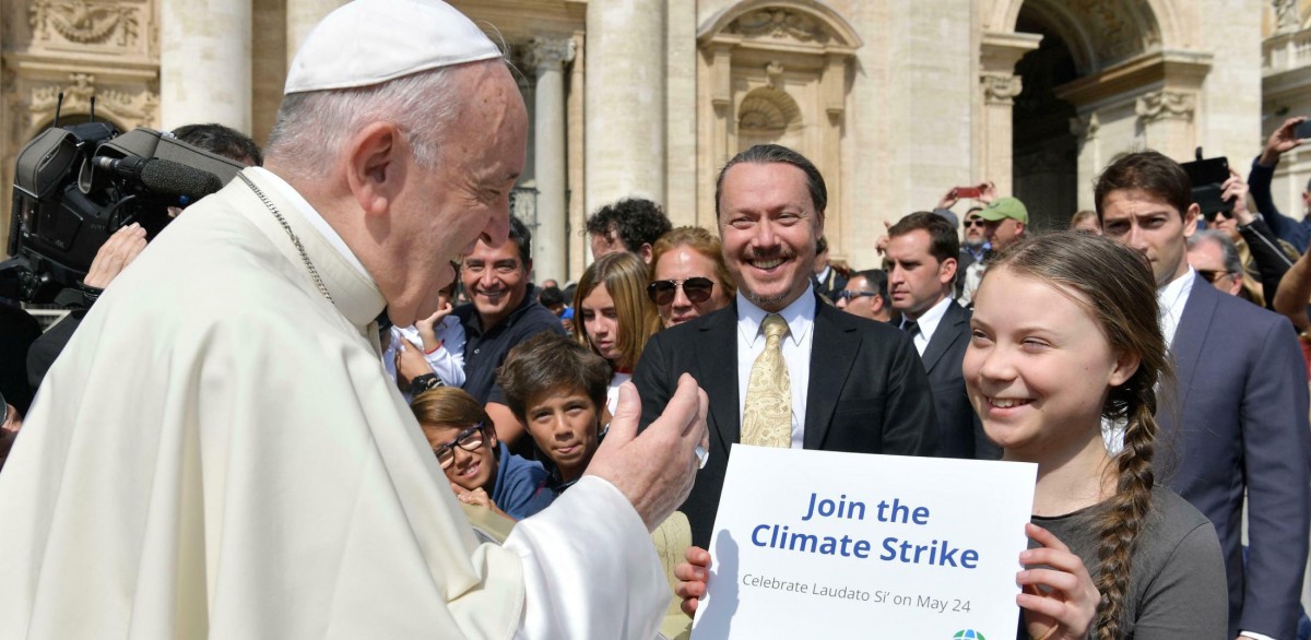 Bei Generalaudienz: Jetzt hat Klima-Kämpferin Thunberg auch den Papst getroffen