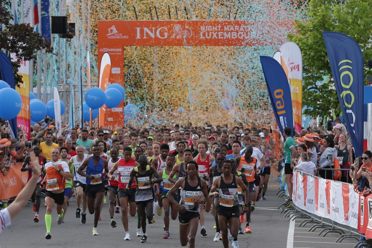 Schwitzen, genießen, feiern: Die 14. Ausgabe des „ING Night Marathon Luxembourg“ steht vor der Tür