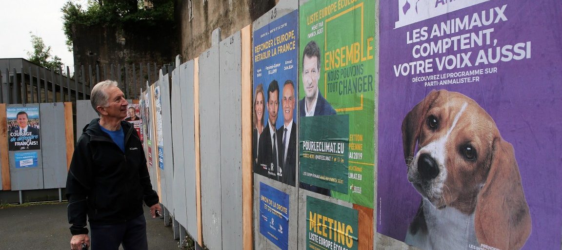 L’extrême droite devant les macronistes