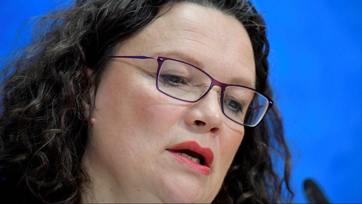 SPD-Fraktionschefin Nahles fordert ihre Kritiker heraus