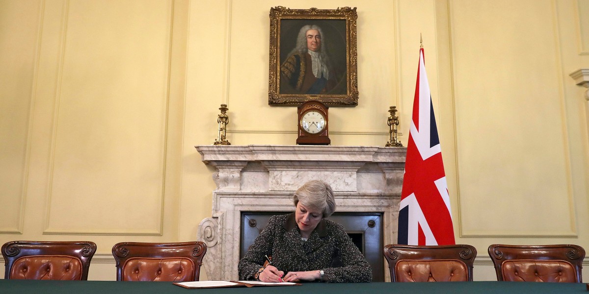 Kopf des Tages: Das glanzlose Ende der britischen Premierministerin Theresa May (62)